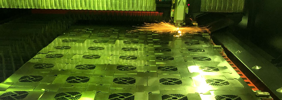 Fly cutting on Amada Fibre laser